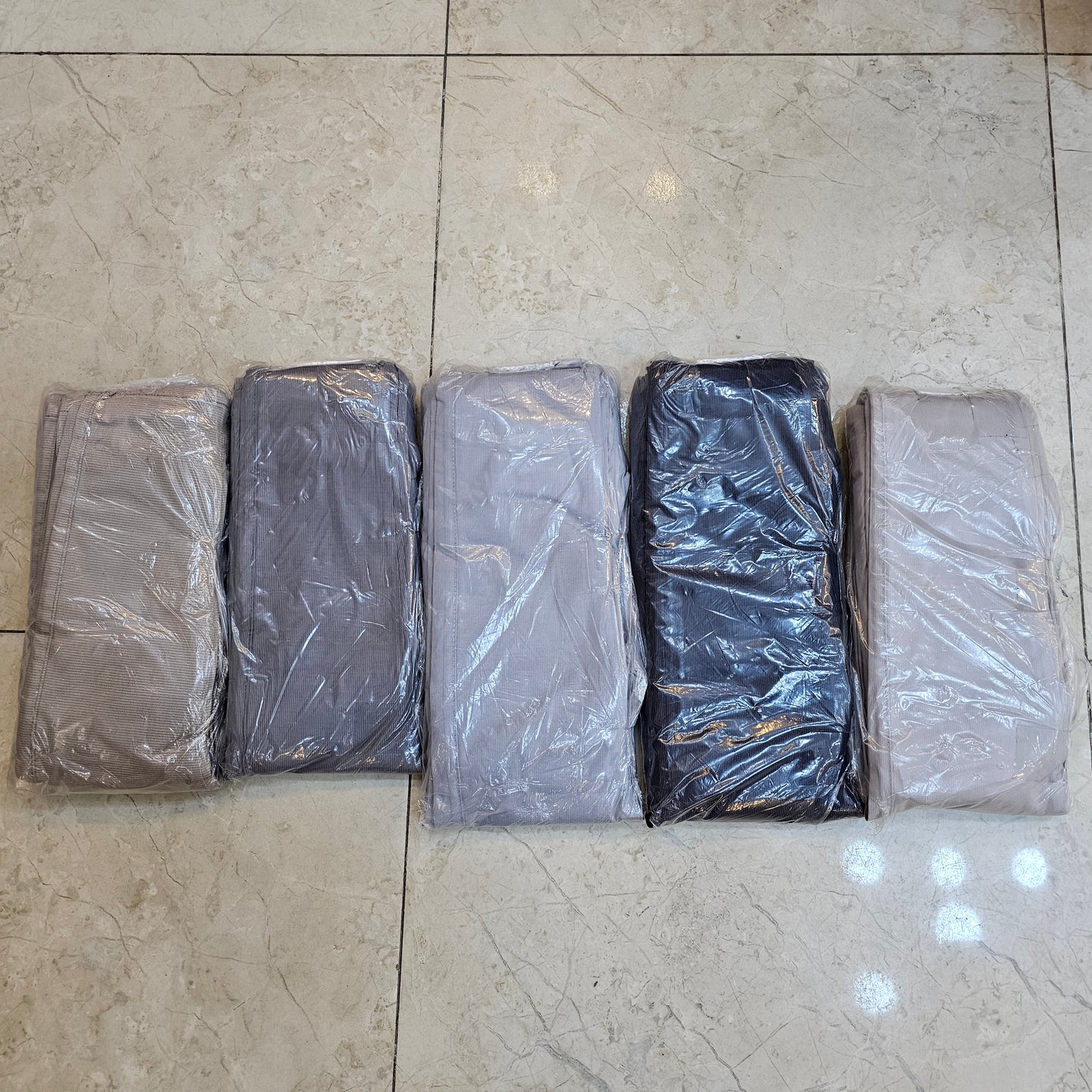 طقم بيجاما قطني بخمسة ألوان