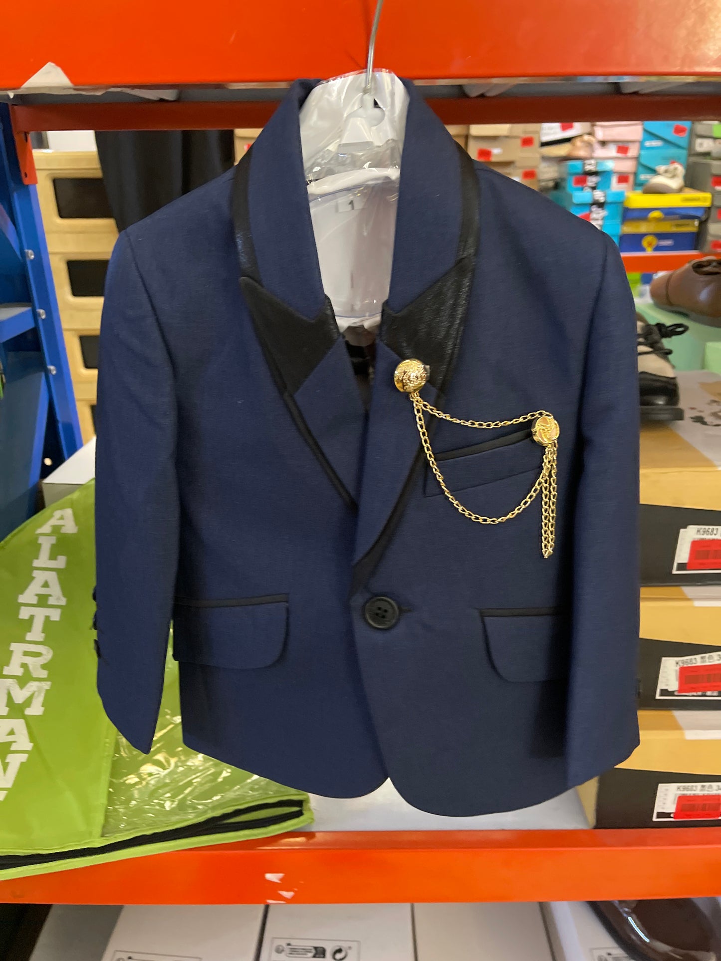 طقم رسمي مناسبات نيلي