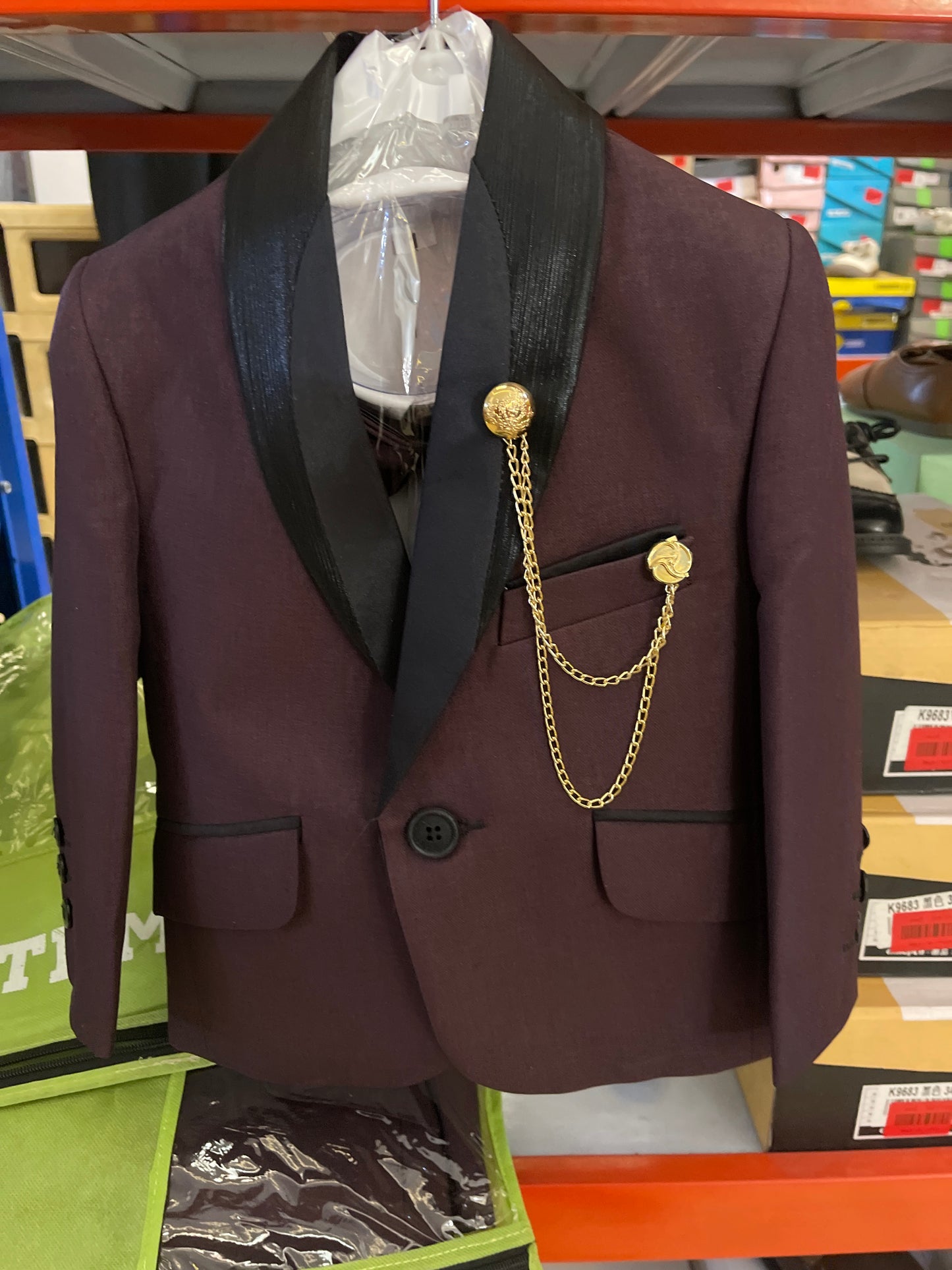 طقم رسمي مناسبات ماروني