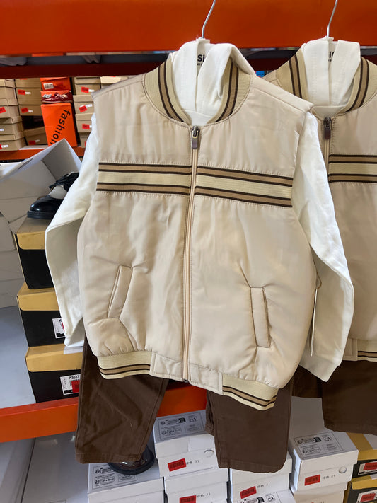 طقم ولادي ثلاث قطع