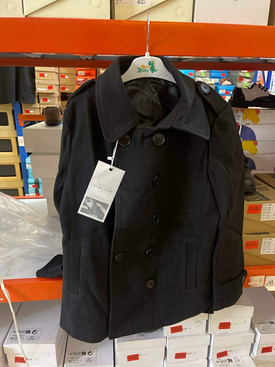 كوت ولادي ثلاث الوان مع حزام خصر