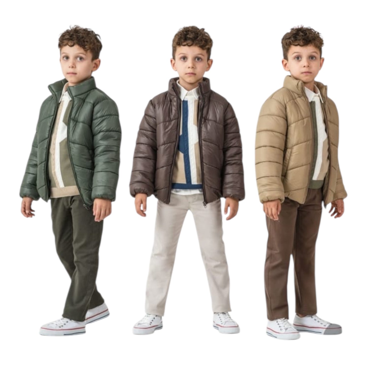 طقم ولادي كوالتي عالي ثلاث الوان