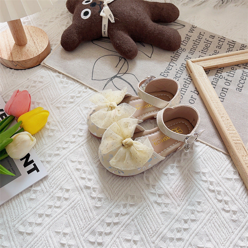 حذاء بناتي لونين