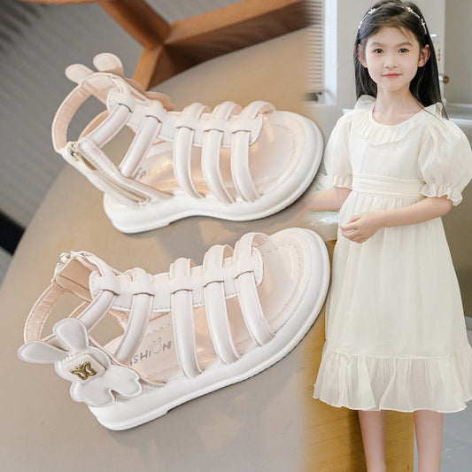 صندل بناتي ابيض