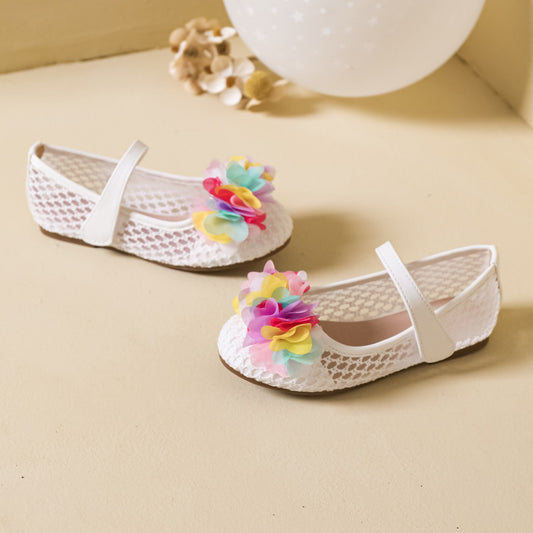 حذاء بناتي وردة