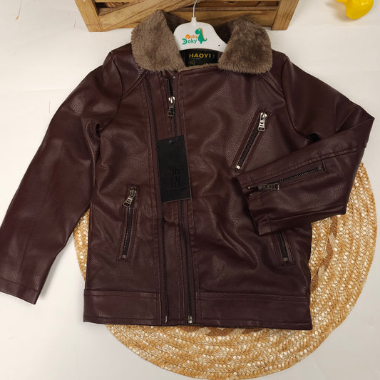 قمصلة جلد ثلاث الوان