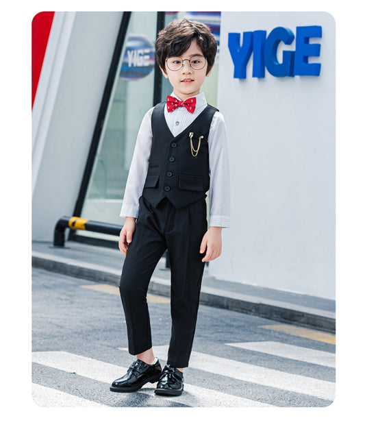 طقم مناسبات ولادي اسود