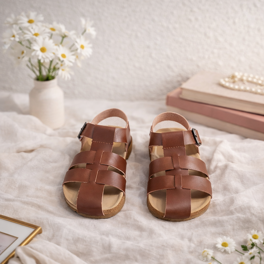 صندل ولادي بناتي بلونين NT100