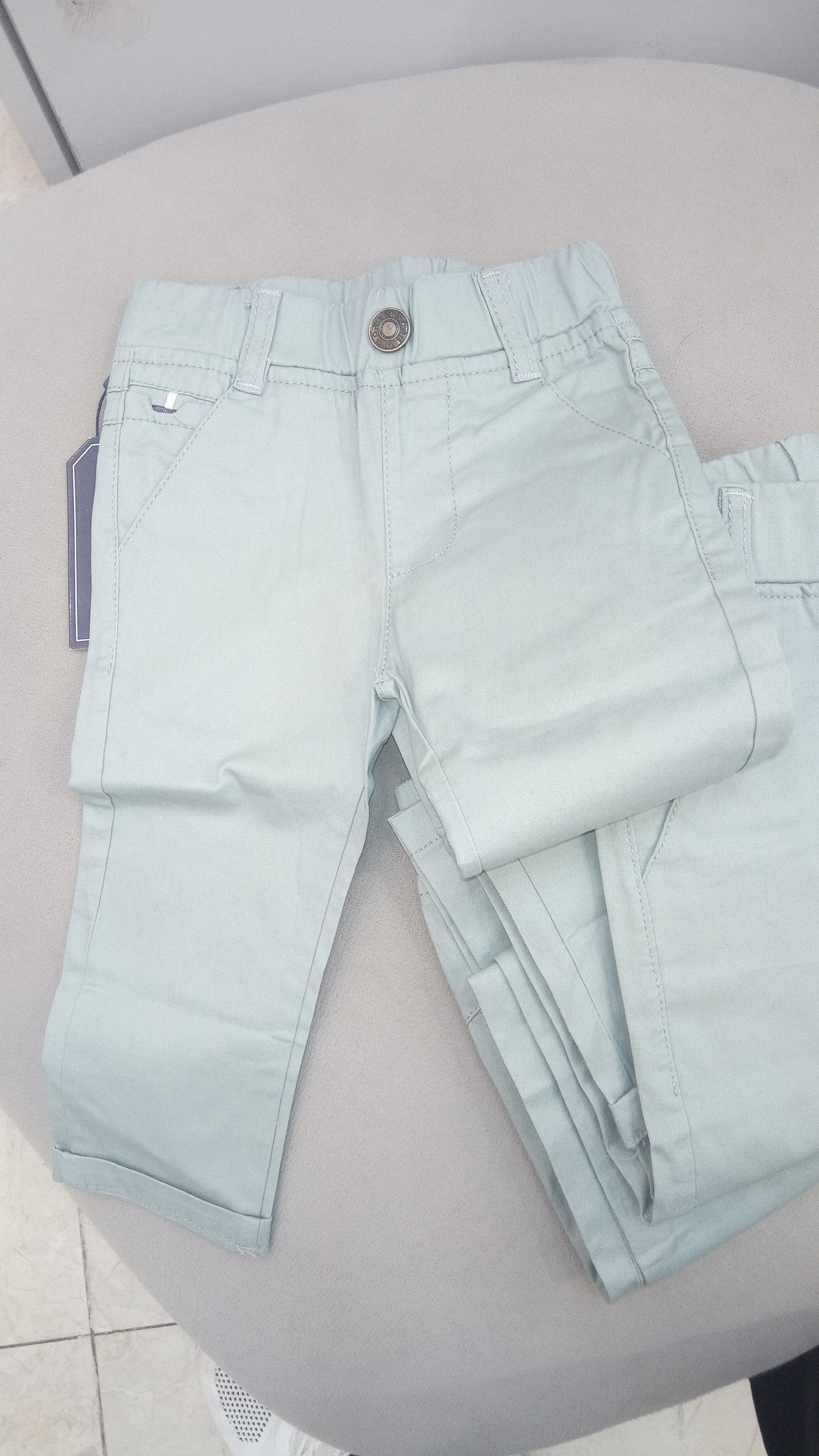 بنطلون ولادي بلونين