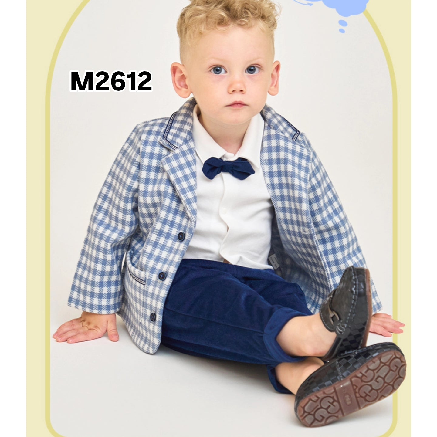 طقم اطفال رسمي ازرق