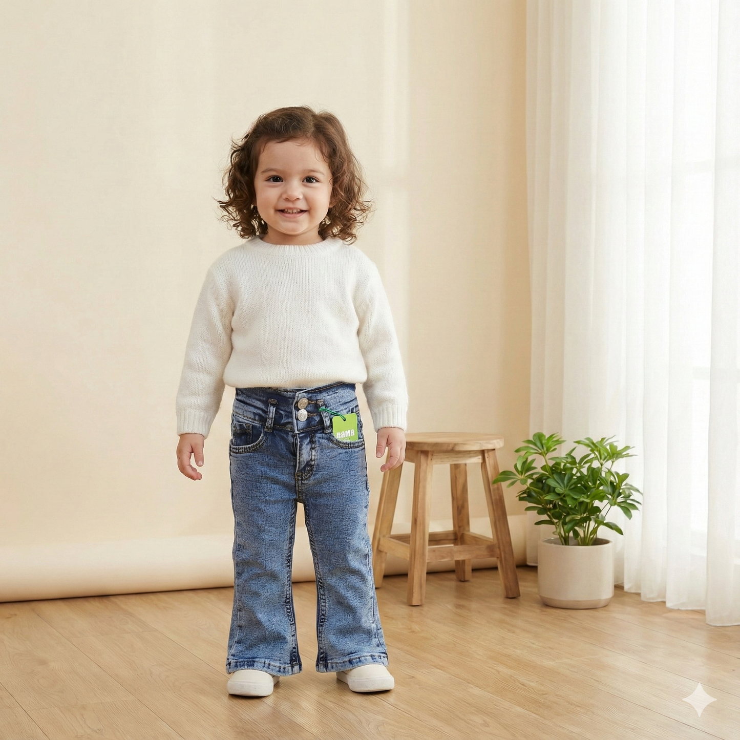 بنطلون بناتي اربع الوان