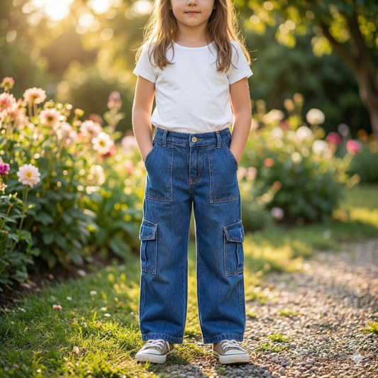 بنطلون جينز ازرق 1633